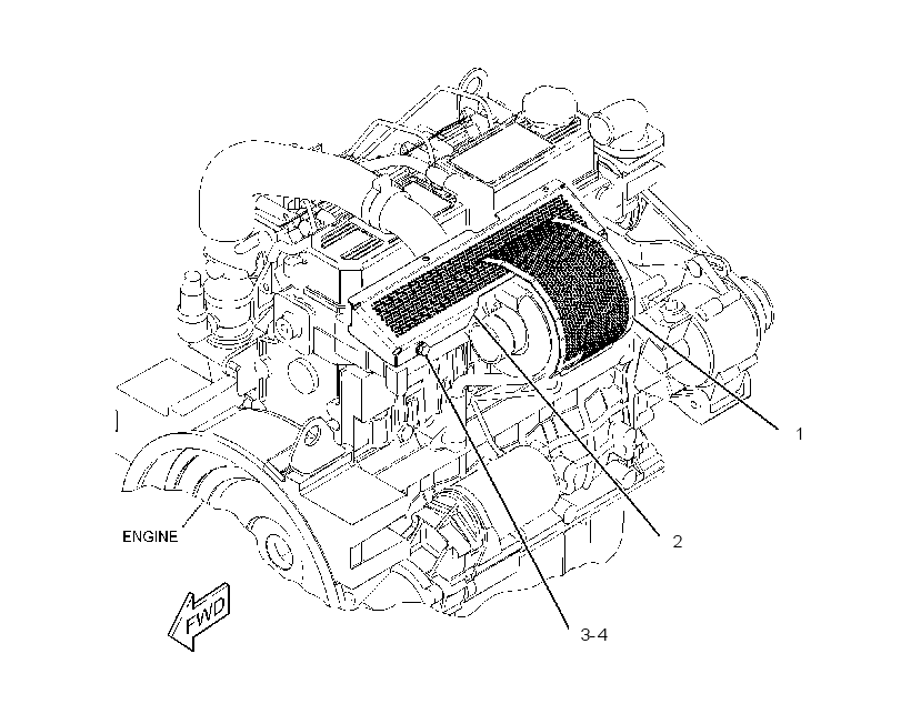GUARD GP-DEBRIS 2808393 CAT