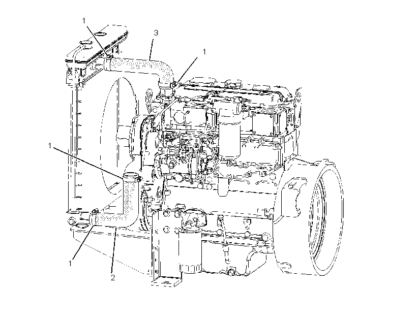 HOSE GP-RADIATOR 3249511 CAT