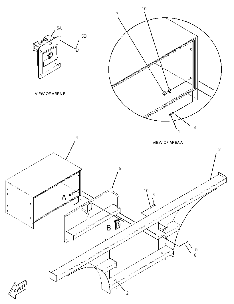 STEP GP-TOOL BOX 2353895 CAT
