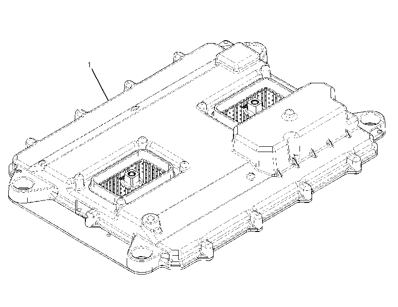 Электроника машины 3071496 CAT