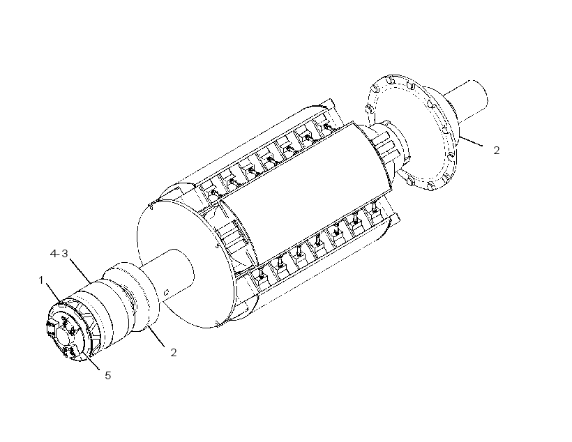 Ротор в сборе 3167335 CAT