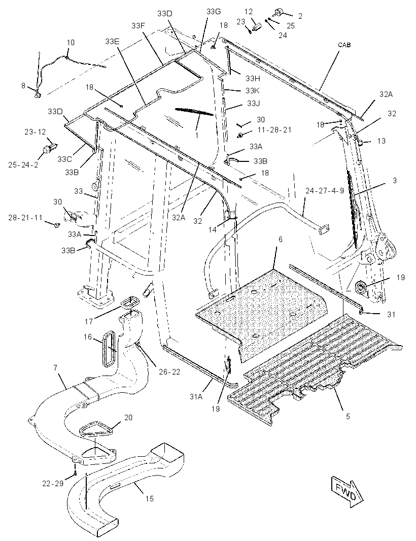 ACCESSORY GP-CAB 3074297 CAT