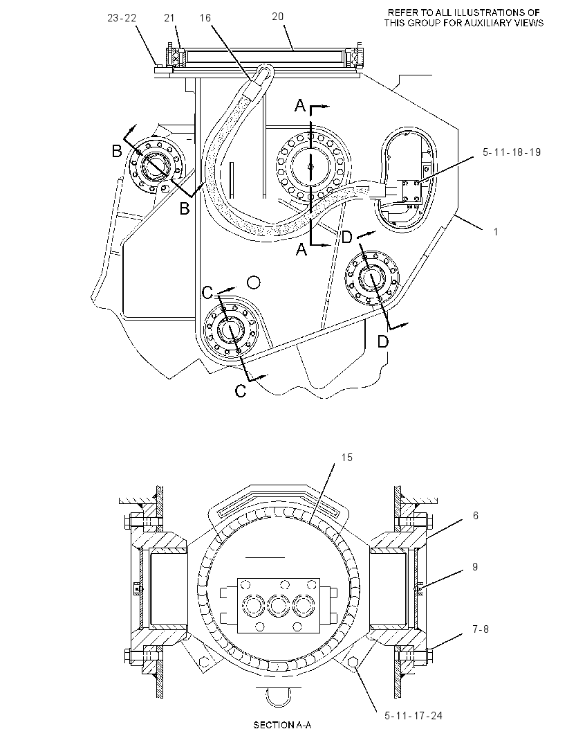 HOUSING GP-MULTI-PROCESSOR 1721104 CAT