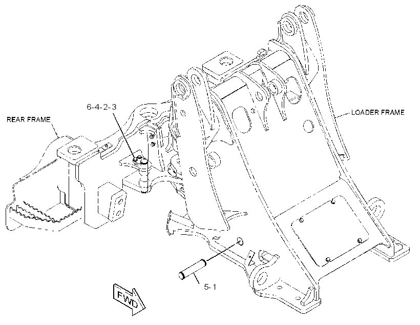 MOUNTING GP-STEERING CYLINDER 2592850 CAT
