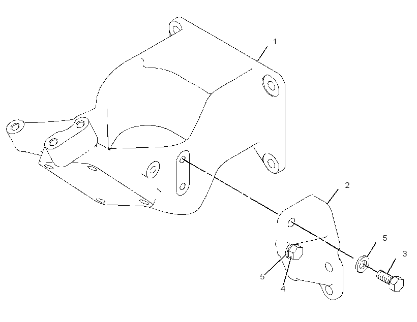 MOUNTING GP-ACTUATOR 3014183 CAT