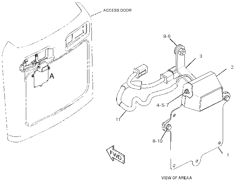 MOUNTING GP-REGISTRATION 2583848 CAT