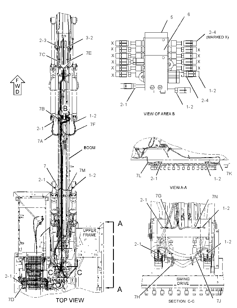 Трубопроводы смазки 3111913 CAT