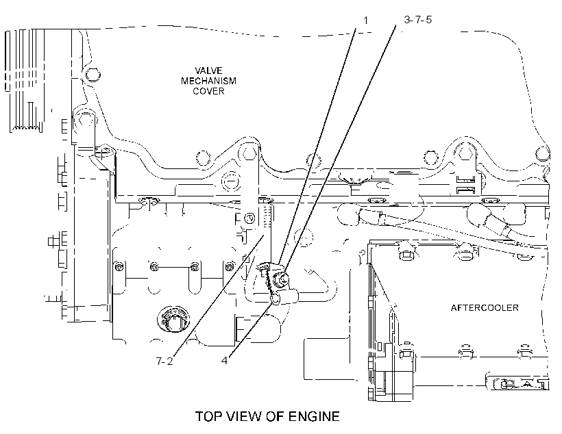 SUPPORT GP-ENGINE OIL LINES 3102718 CAT