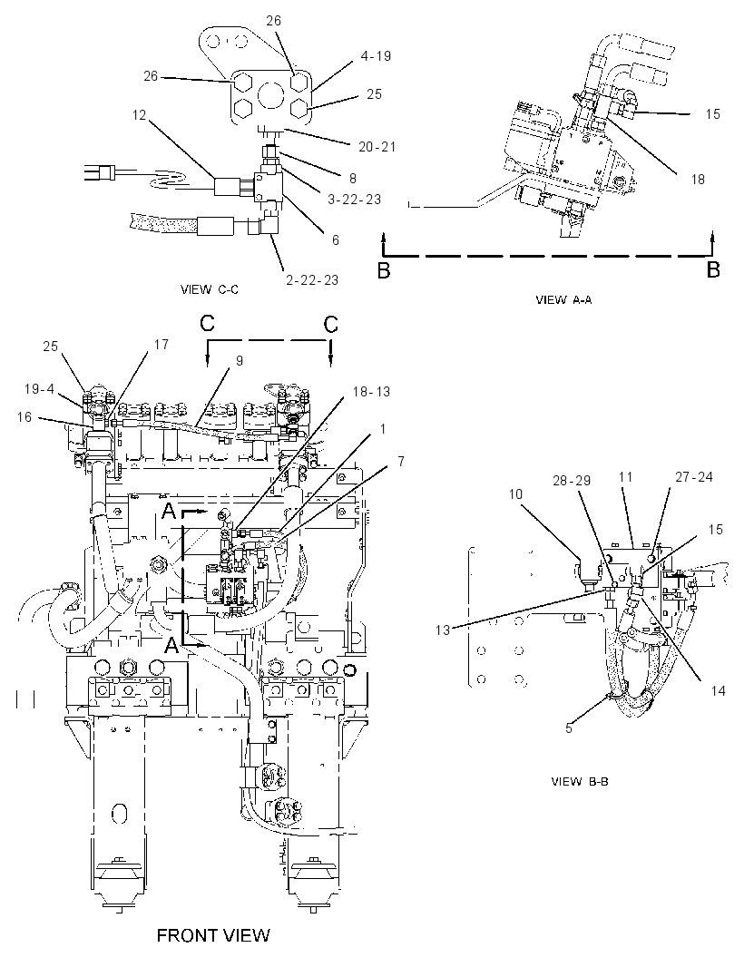 LINES GP-ROTATOR 2947149 CAT