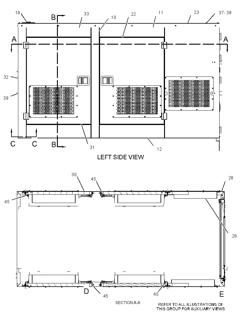 ENCLOSURE GP-GENSET 3186913 CAT
