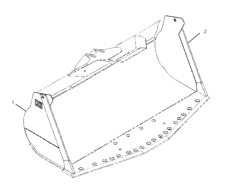 PLATE GP-BUCKET SIDE 2687449 CAT