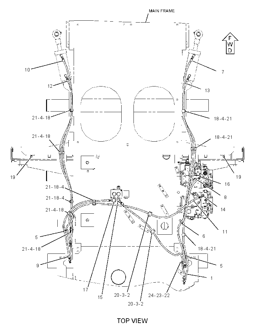 LINES GP-TRACK TENSION 2703542 CAT