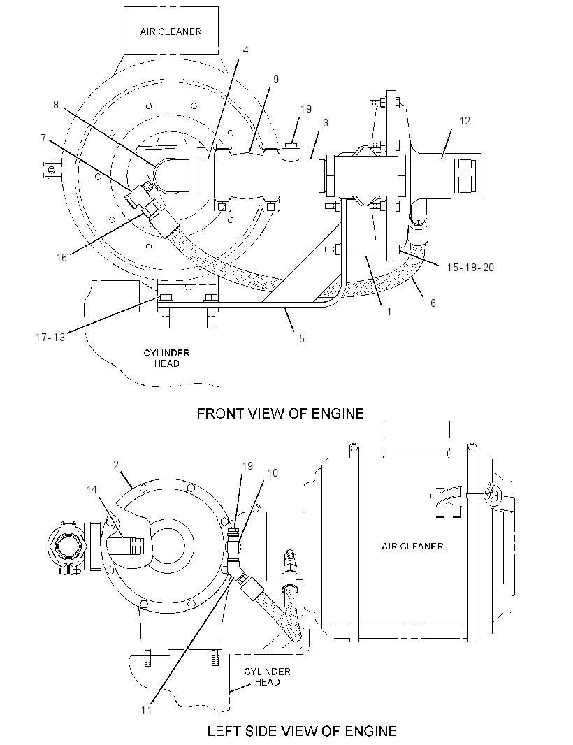 Регулятор давления газа 4W0270 CAT