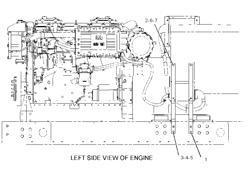 MOUNTING GP-JUNCTION BOX 3169352 CAT