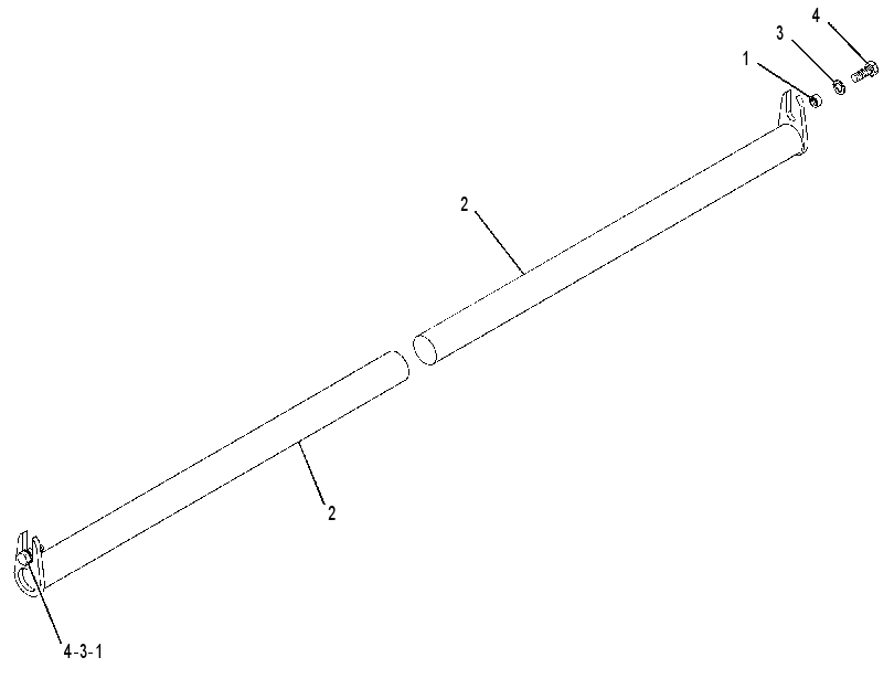 PIN GP-FORK 3183365 CAT