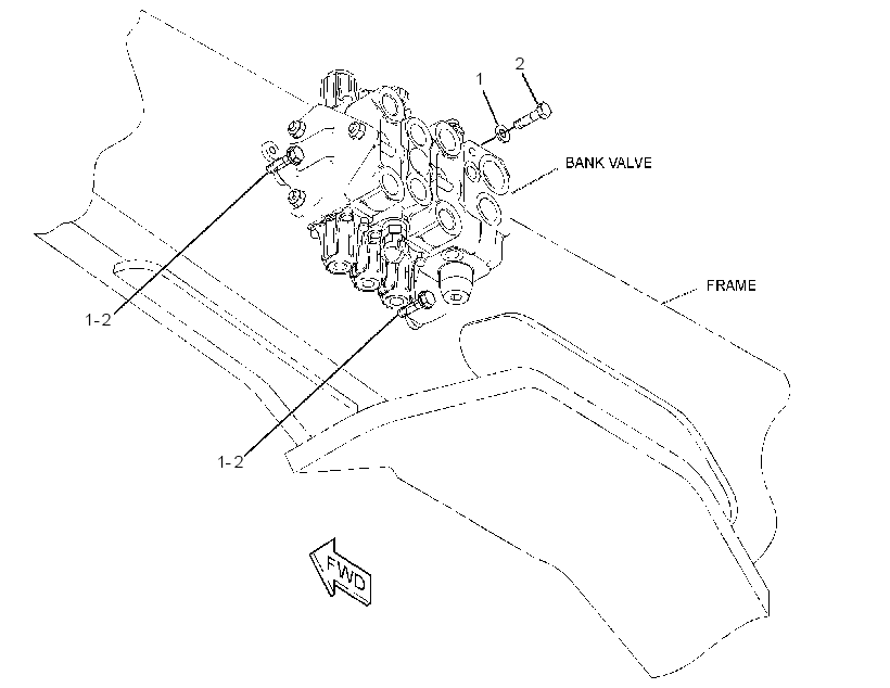 FASTENER GP-VALVE 3011042 CAT