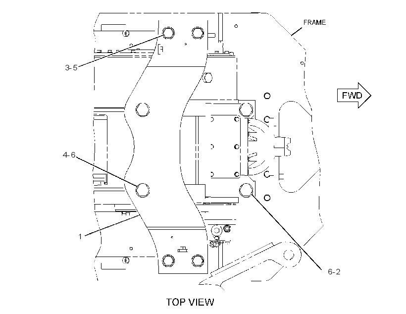 MOUNTING GP-WINCH 3150776 CAT