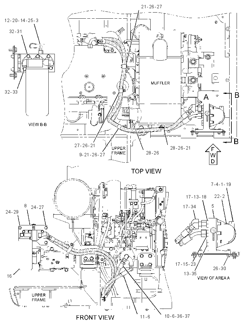 FILTER & MTG GP-ENGINE OIL 3109572 CAT
