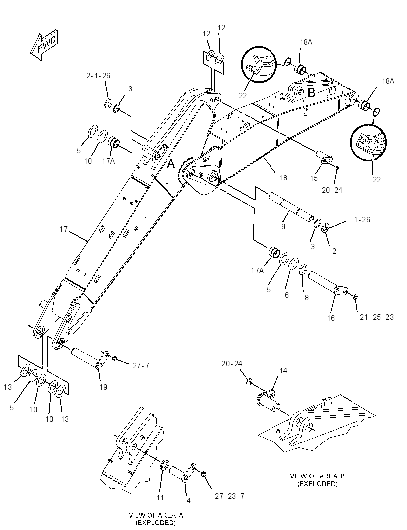 BOOM GP-VARIABLE ADJUSTABLE 2856279 CAT