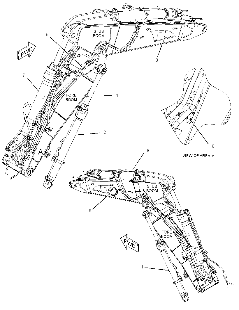 BOOM AR-VARIABLE ADJUSTABLE 2195310 CAT