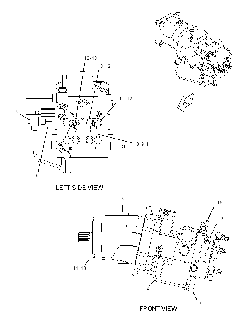 MOTOR & MTG GP-WINCH 3022393 CAT
