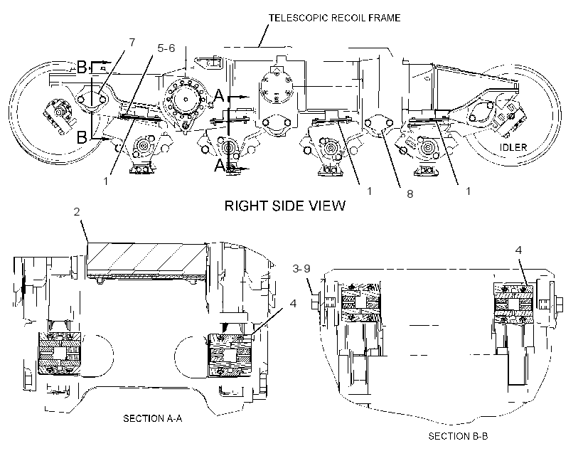 SUSPENSION GP 1Q3634 CAT