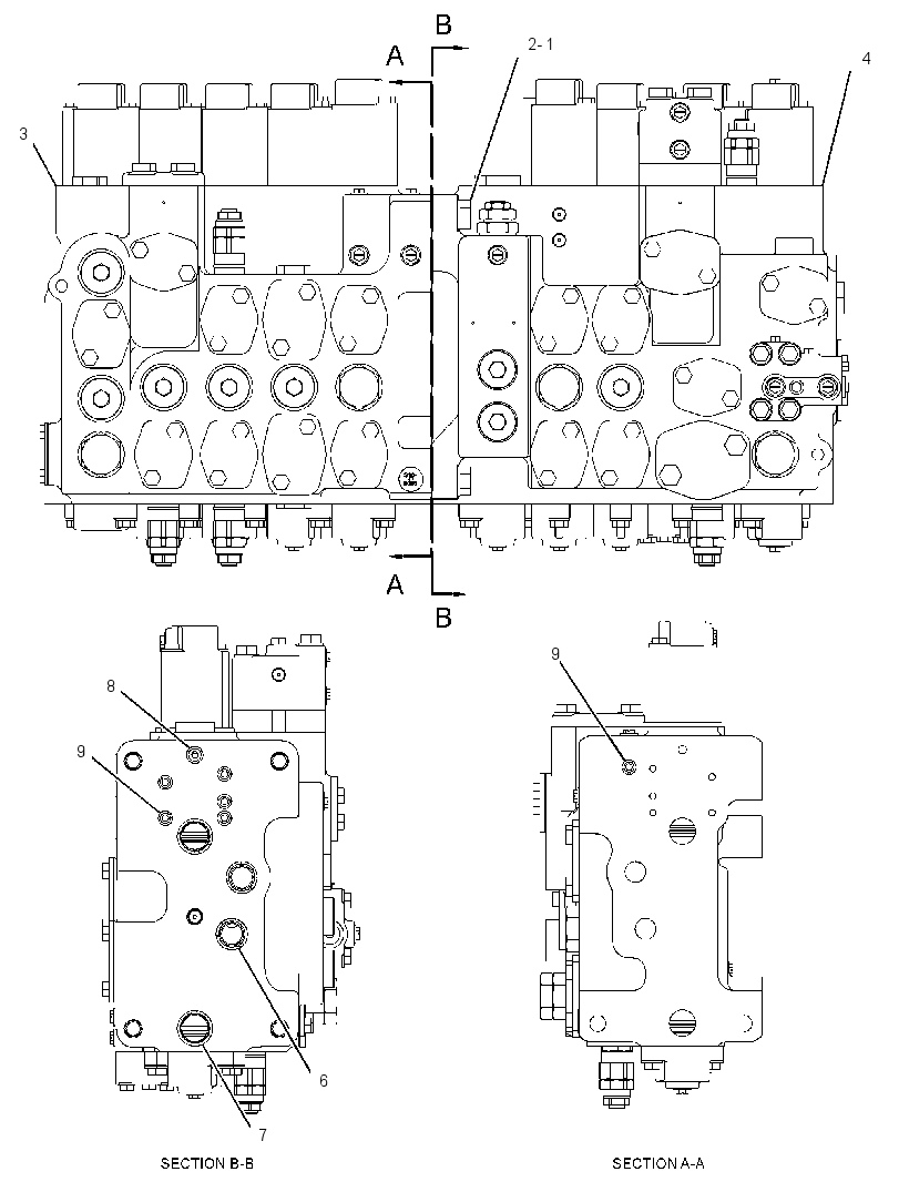 Клапан главный управляющий 3100095 CAT