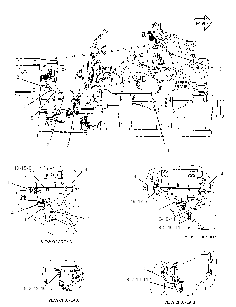 WIRING GP-AUXILIARY CONTROL 2678003 CAT