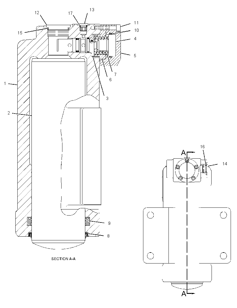 CYLINDER GP-AXLE OSC LOCK 3184544 CAT