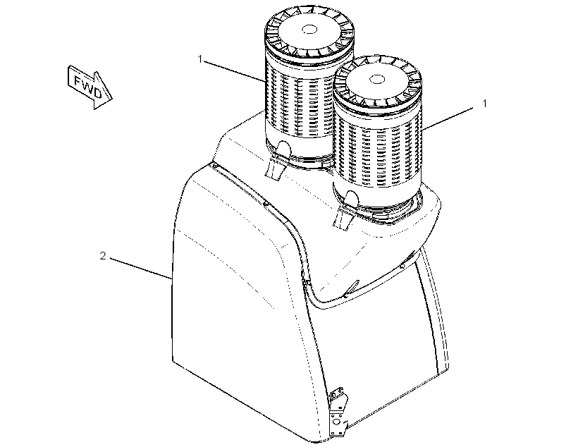 ENCLOSURE GP-RADIATOR 3082429 CAT