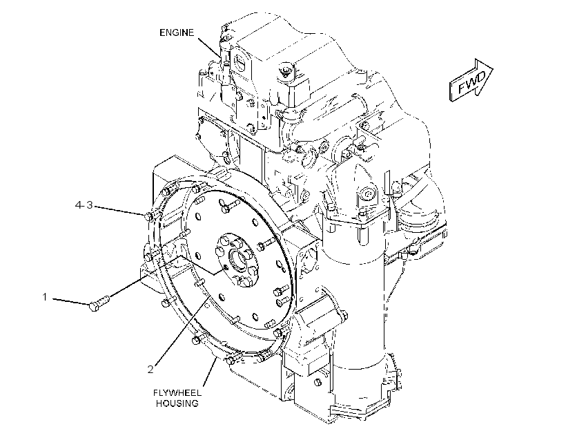 MOUNTING GP-TORQUE CONVERTER 3196792 CAT