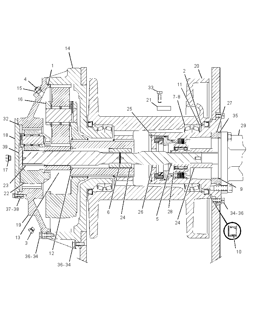 WINCH GP-BOOM 1786348 CAT