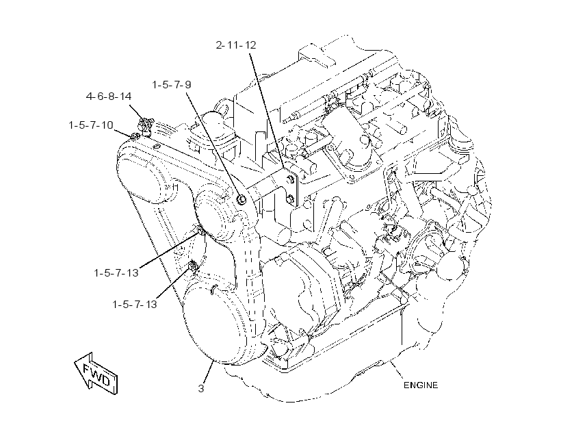 Защита ремня 3152631 CAT