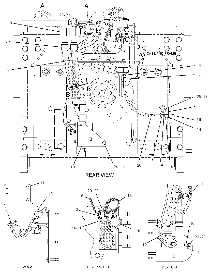 FILTER & LINES GP-POWER TRAIN 2640407 CAT