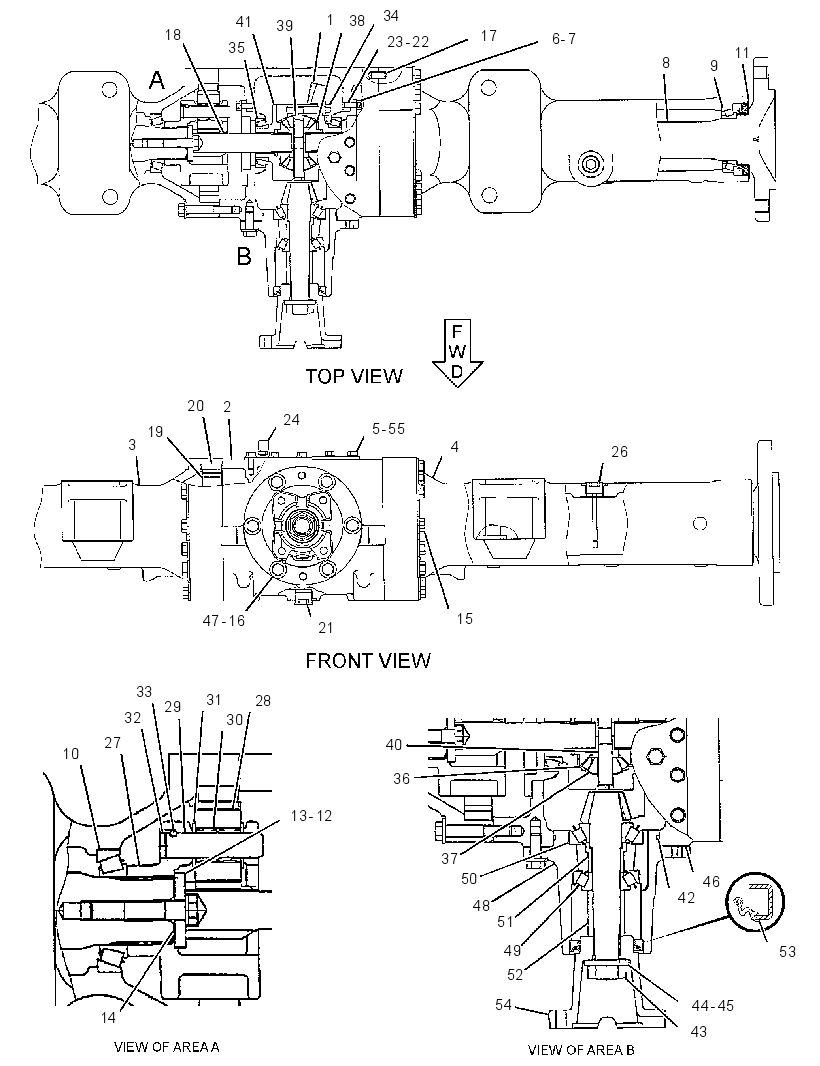 AXLE GP-FIXED 2401392 CAT