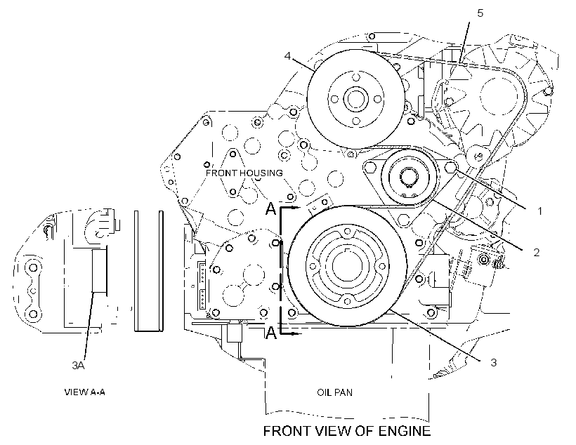 PULLEY GP-FAN & ALT DRIVE 3109776 CAT
