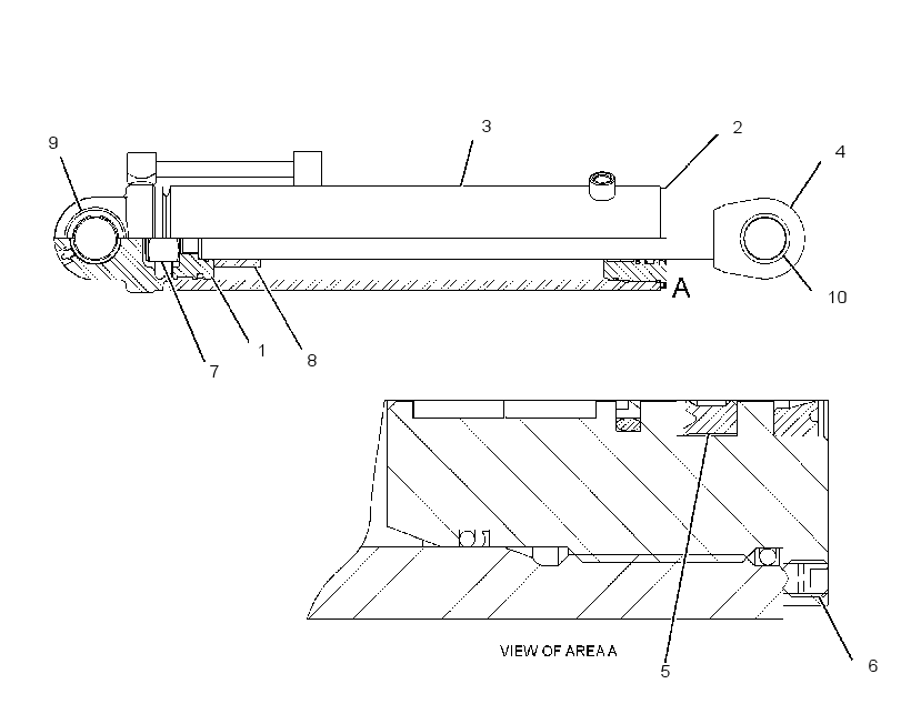 CYLINDER GP-GRAPPLE 2000240 CAT