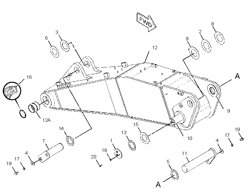 BOOM GP-STUB 2824943 CAT