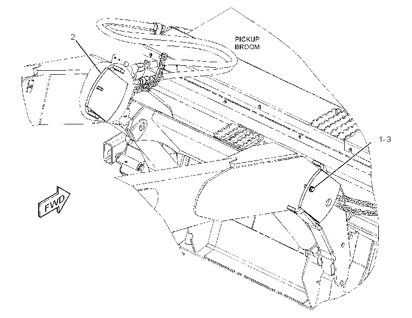 BRACKET GP-BROOM 2963647 CAT