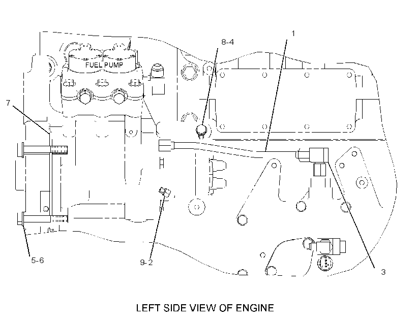 MOUNTING GP-FUEL LINE 3071673 CAT