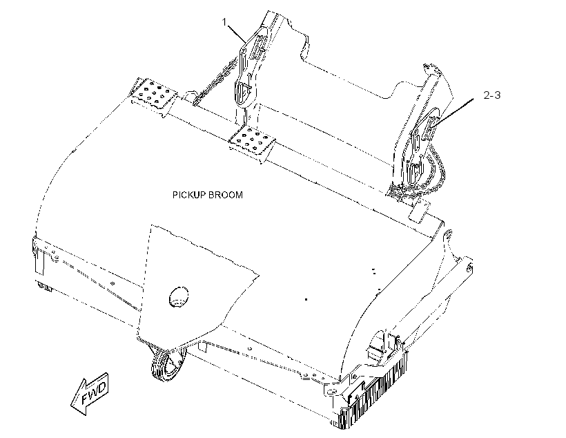 BRACKET GP-BROOM 2963648 CAT
