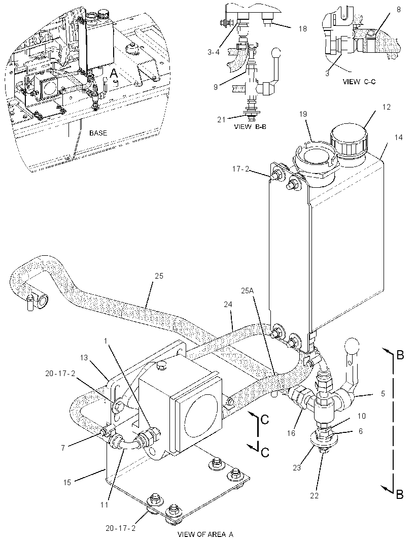 TANK GP-LUBRICATION OIL 2654769 CAT