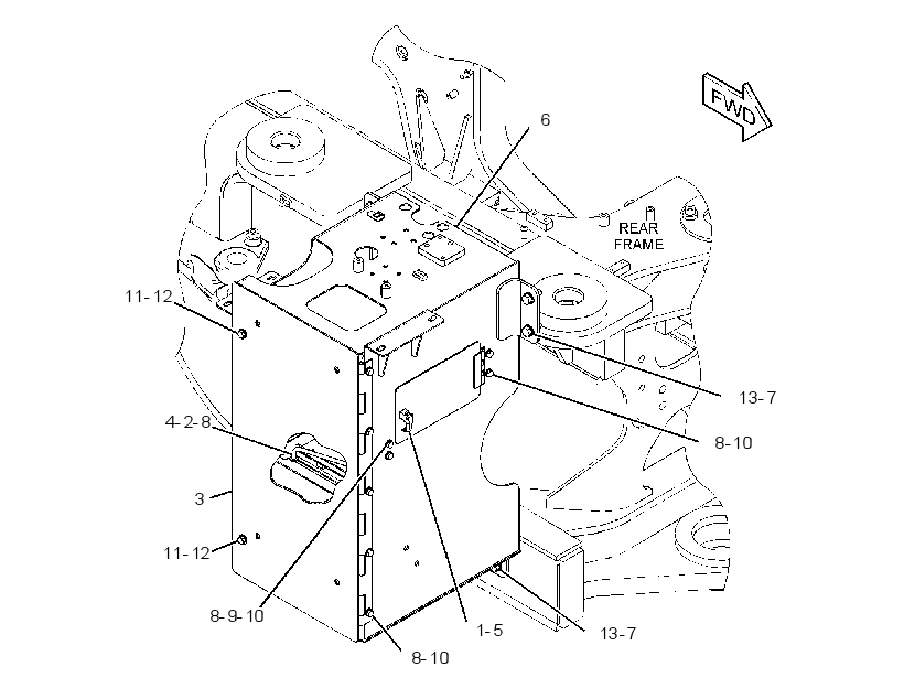 SUPPORT GP-VALVE & FILTER 2758076 CAT