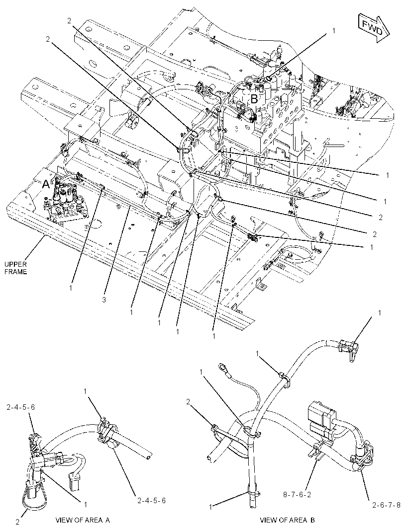 WIRING GP-AUXILIARY CONTROL 2677595 CAT