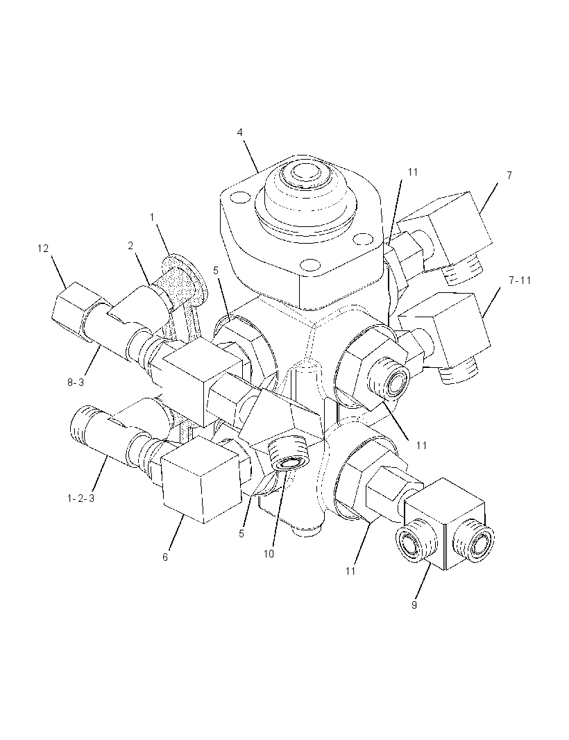 VALVE & MTG GP-BRAKE CONTROL 3267293 CAT