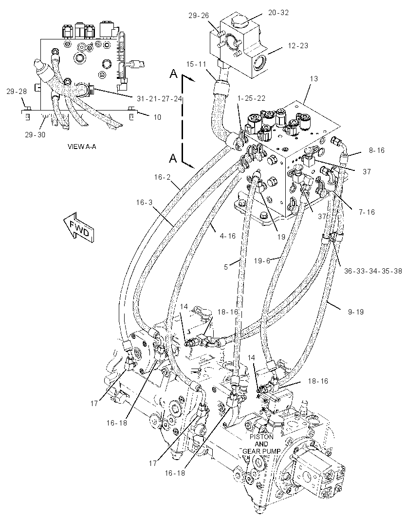 VALVE & LINES GP 2488347 CAT