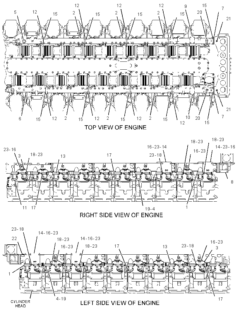 MANIFOLD GP-WATER 3251276 CAT