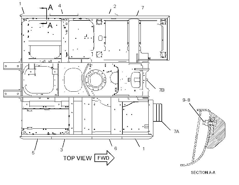 BUMPER GP 2847142 CAT