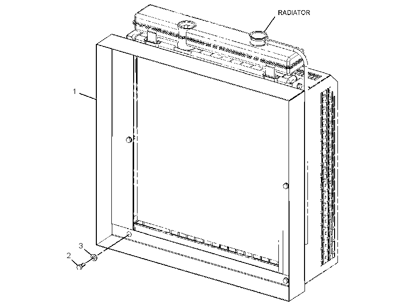 FLANGE GP-RADIATOR 3115939 CAT