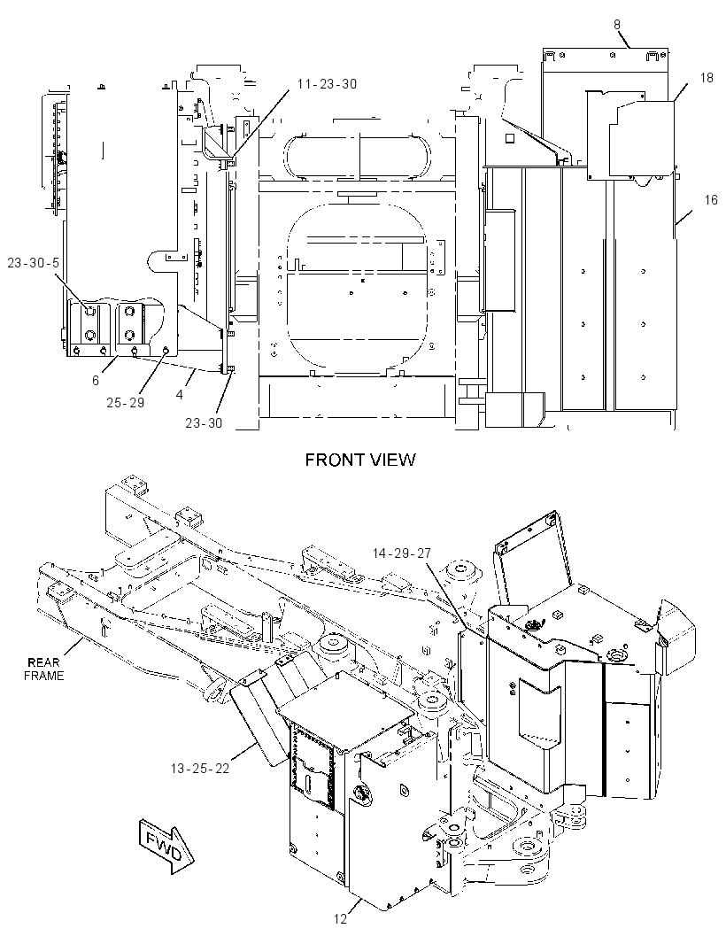 GUARD GP-FUEL & HYDRAULIC TANK 3082730 CAT